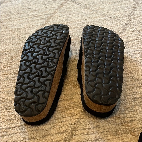 Birkenstock Black Slip-On Loafers with Buckle, size 39 EU, oiled leather - Picture 5 of 5